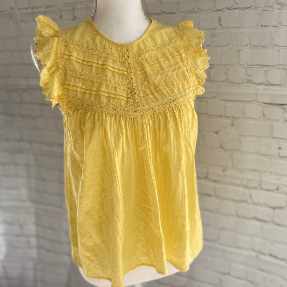 Yellow Urban Outfitter Blouse